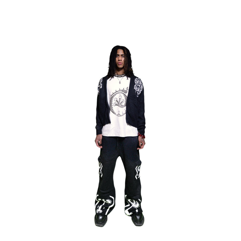 Cozy Mohair Zip-Hoodie by EREHWON