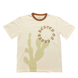 HEAVEN ON EARTH CACTUS RINGER TEE DAWN